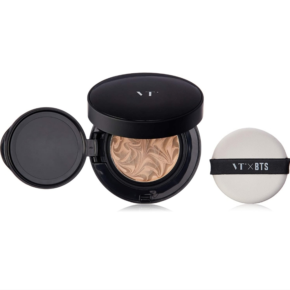 VT Cosmetics VT X BTS Collagen Pact, Black - Picture 3 of 12